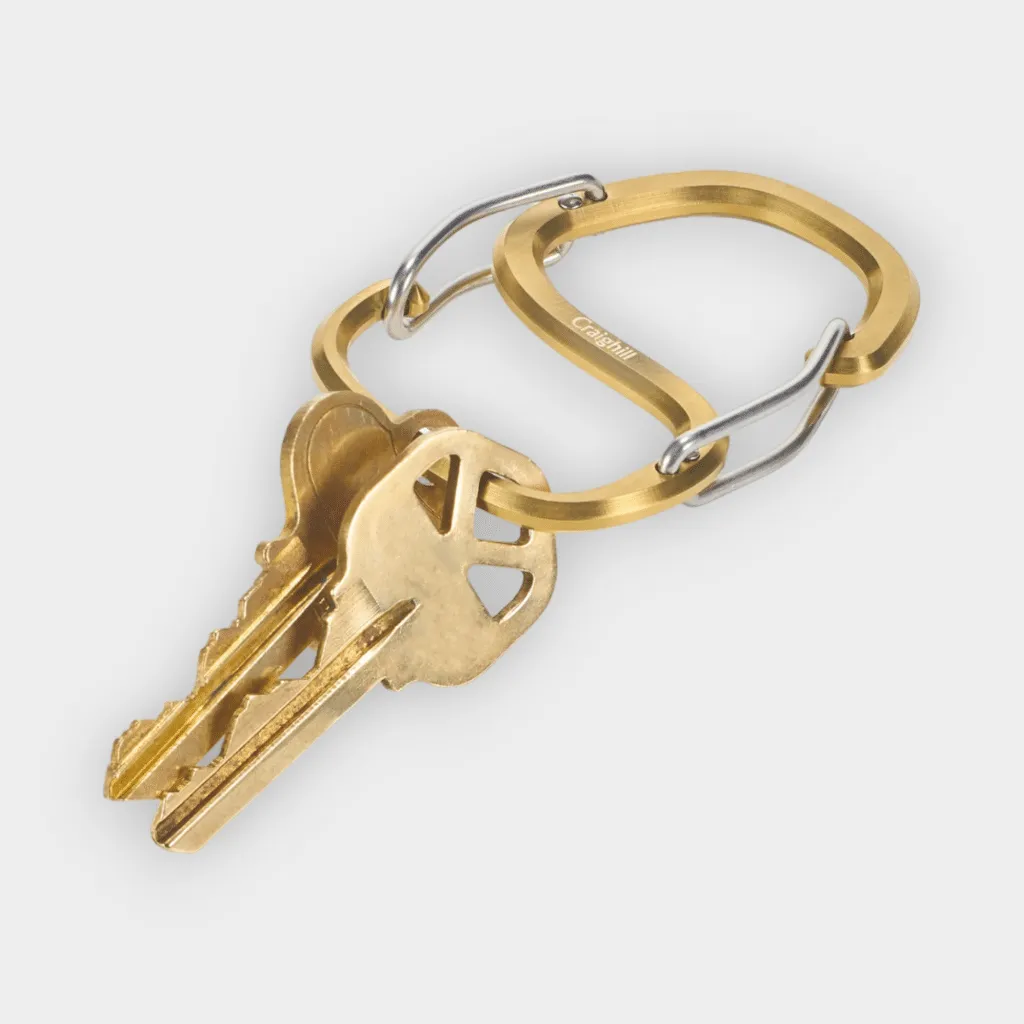 Craighill – Llavero Coachwhip carabiner vapor bronze