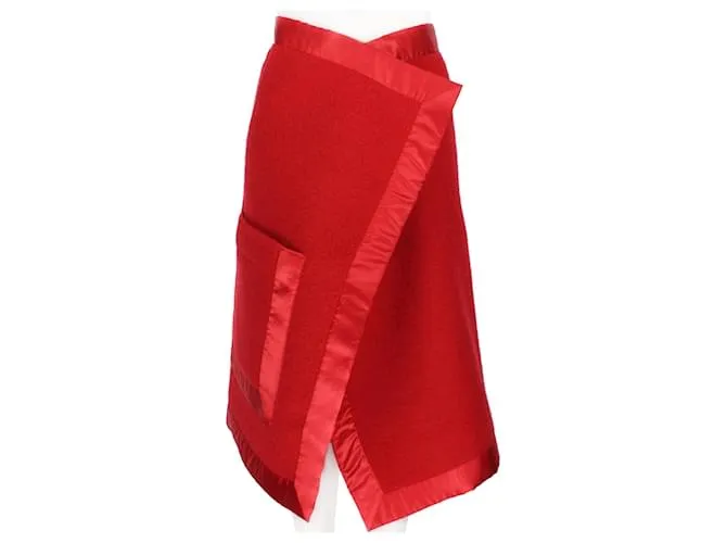 Céline Capa Celine / Falda Warp Roja 