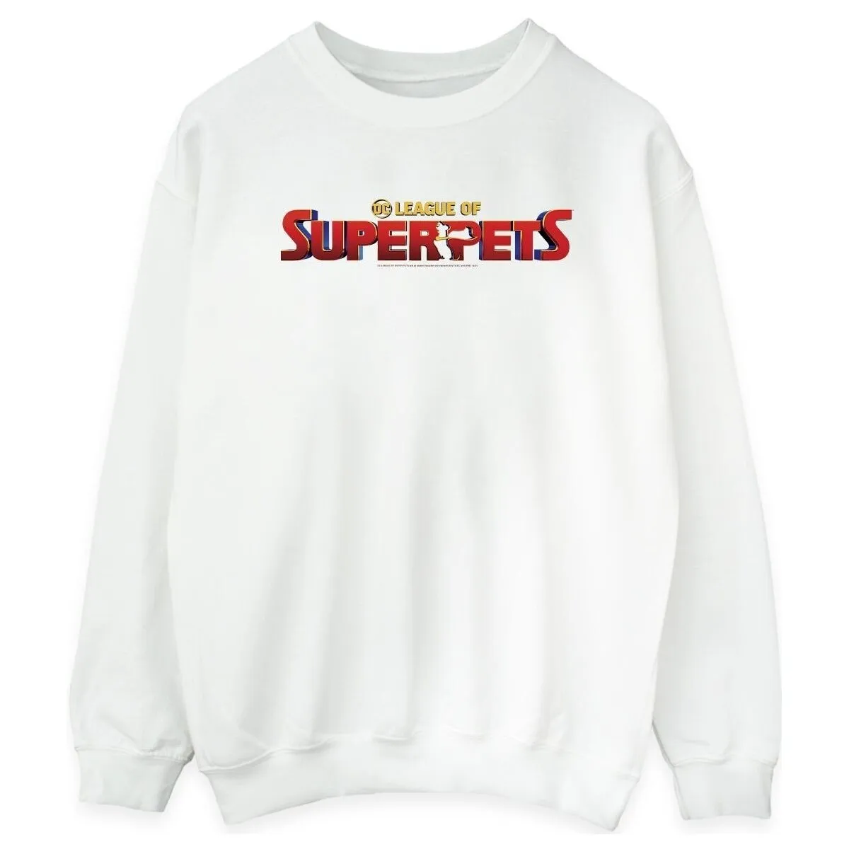 DC LEAGUE OF SUPERPETS MOVIE LOGO