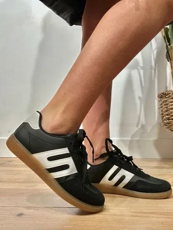 Deportiva Streetwear RIPPLE Negro
