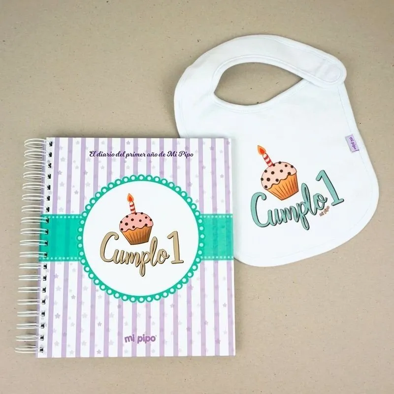 Diario del Primer Año con babero