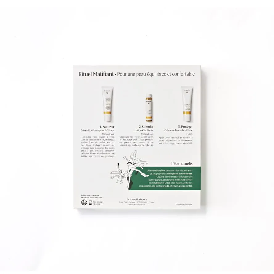 DR. HAUSCHKA Estuche rutina matificante 2023