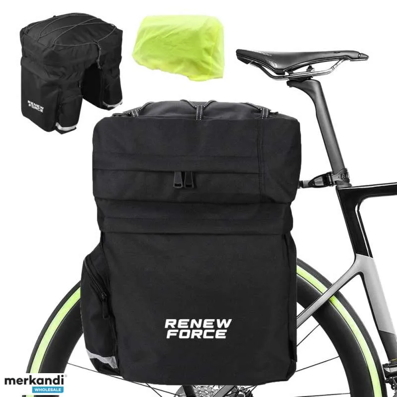 DURABLE LARGE BOLSA DE BICICLETA BOLSA DE EQUIPAJE 60L BPDOUBLE10