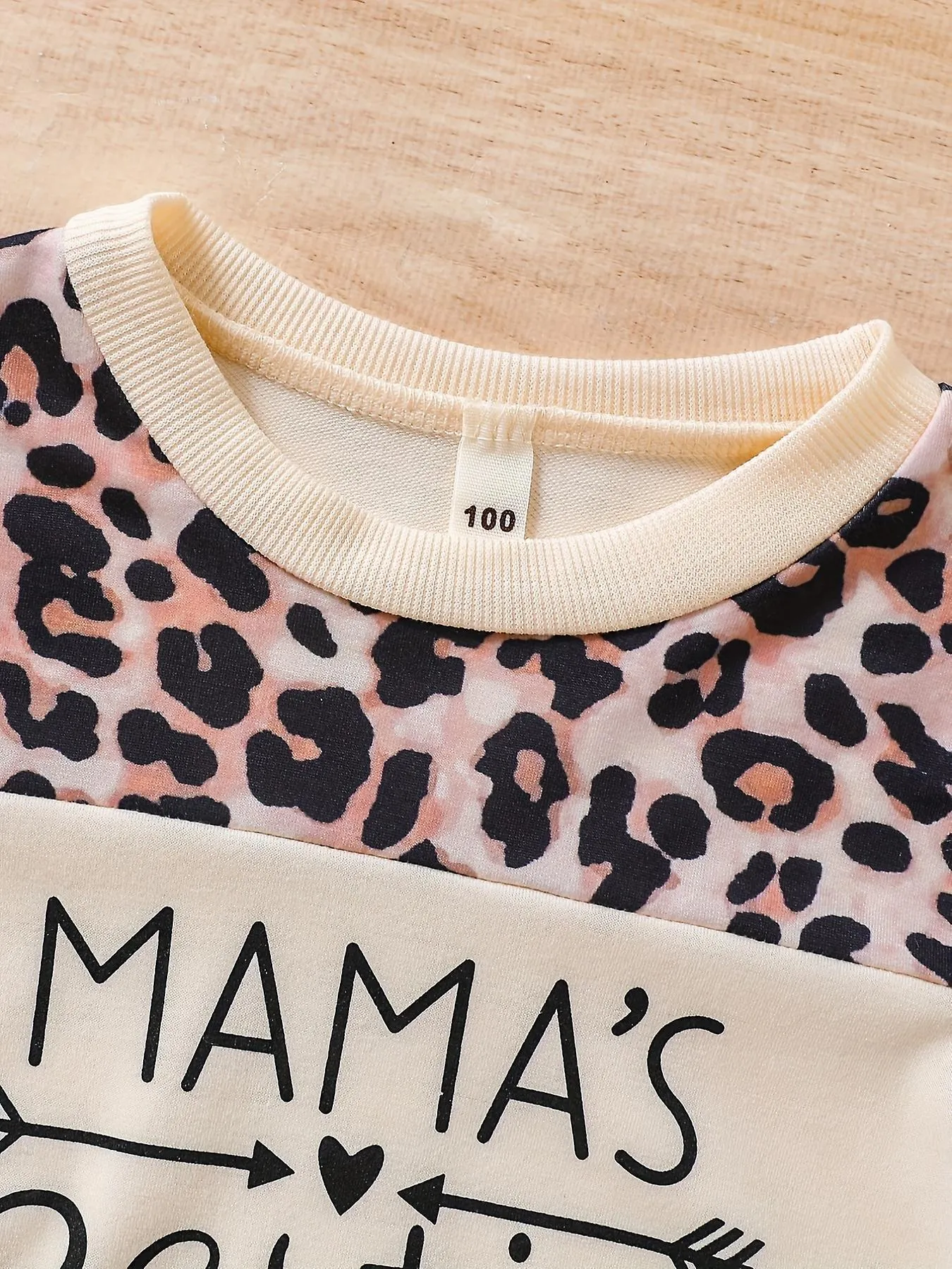 ELEGANTE CONJUNTO DE SUDADERA Y PANTALONES DE PATCHWORK DE LEOPARDO PARA NIñOS  PERFECTO PARA CONJUNTOS DE ATUENDOS DE FALLKIDS