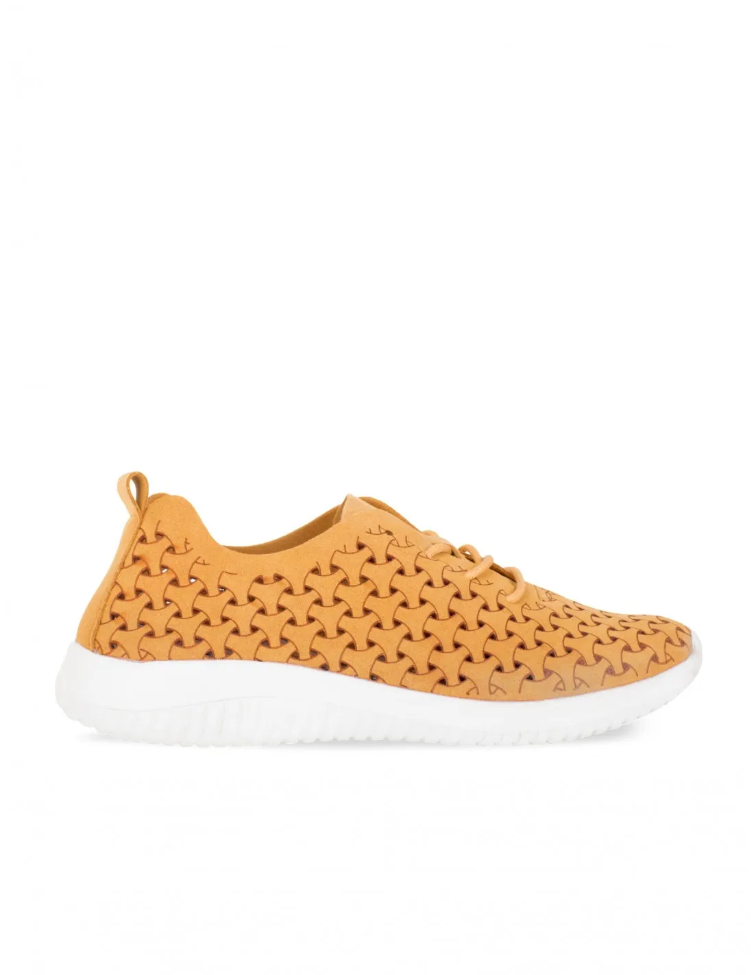 EOLIGEROS Zapatillas Casual Calados Mostaza