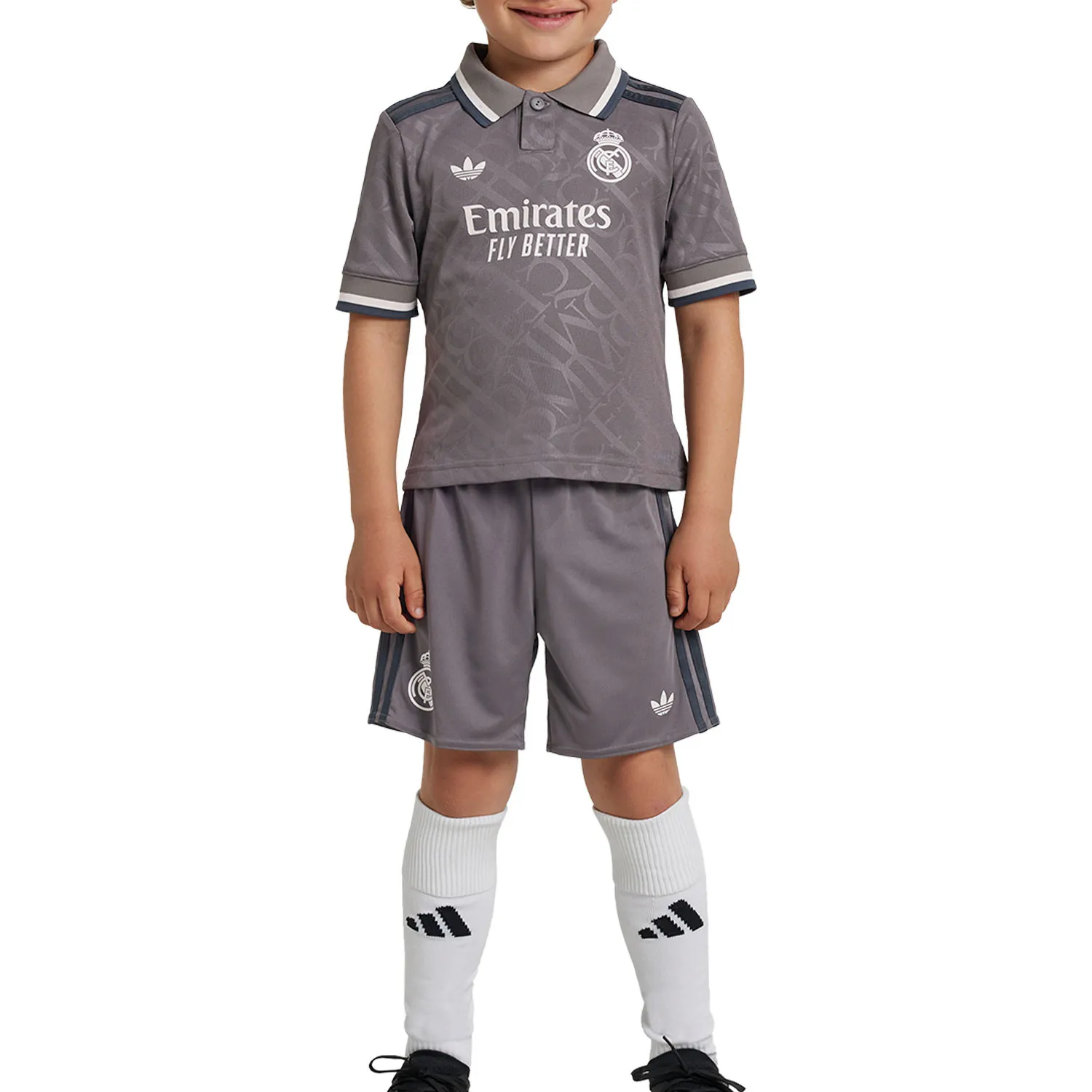 Equipación adidas 3a Real Madrid niño pequeño 2024 2025 