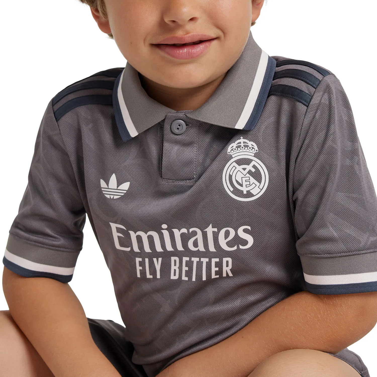 Equipación adidas 3a Real Madrid niño pequeño 2024 2025 