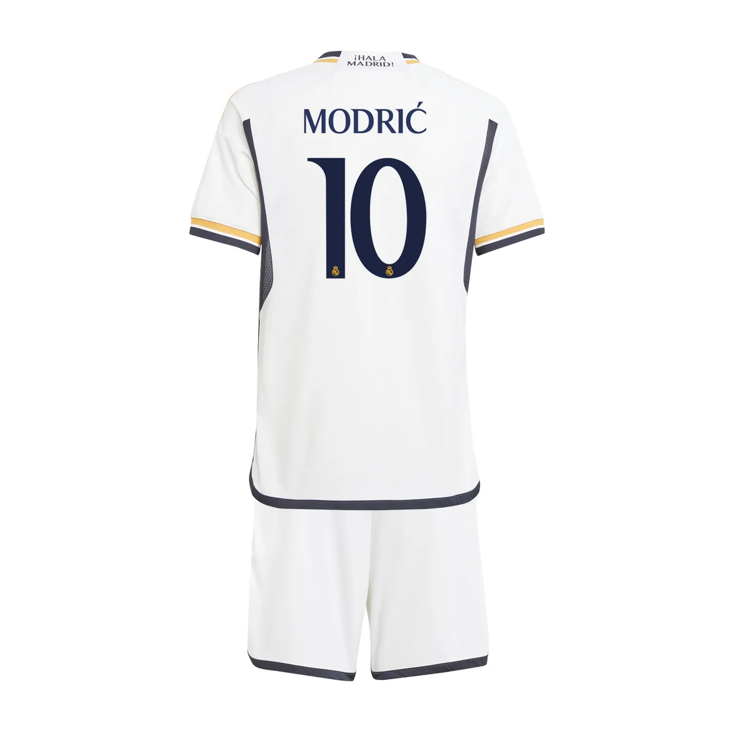 Equipación adidas Real Madrid niño Modric 2023 2024