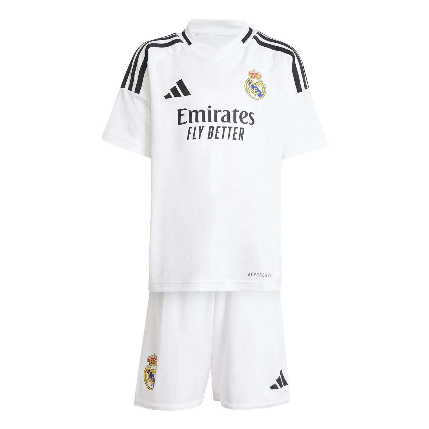 Equipación adidas Real Madrid niño pequeño Mbappé 2024 2025