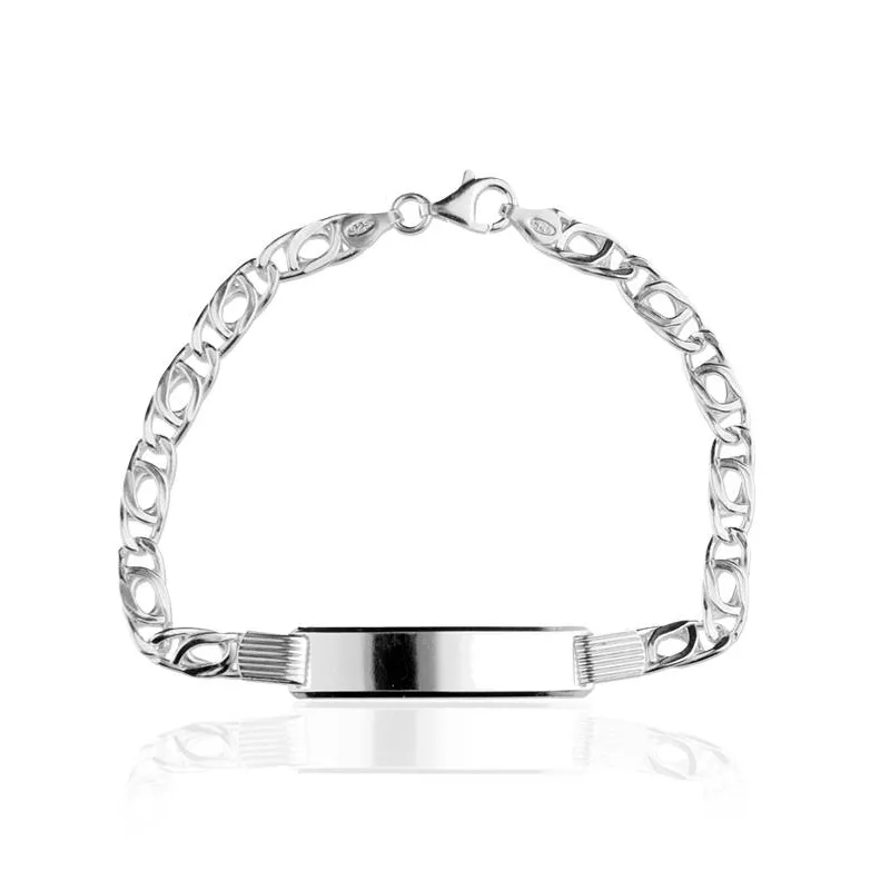Esclava "Muso" Plata primera ley 20cm