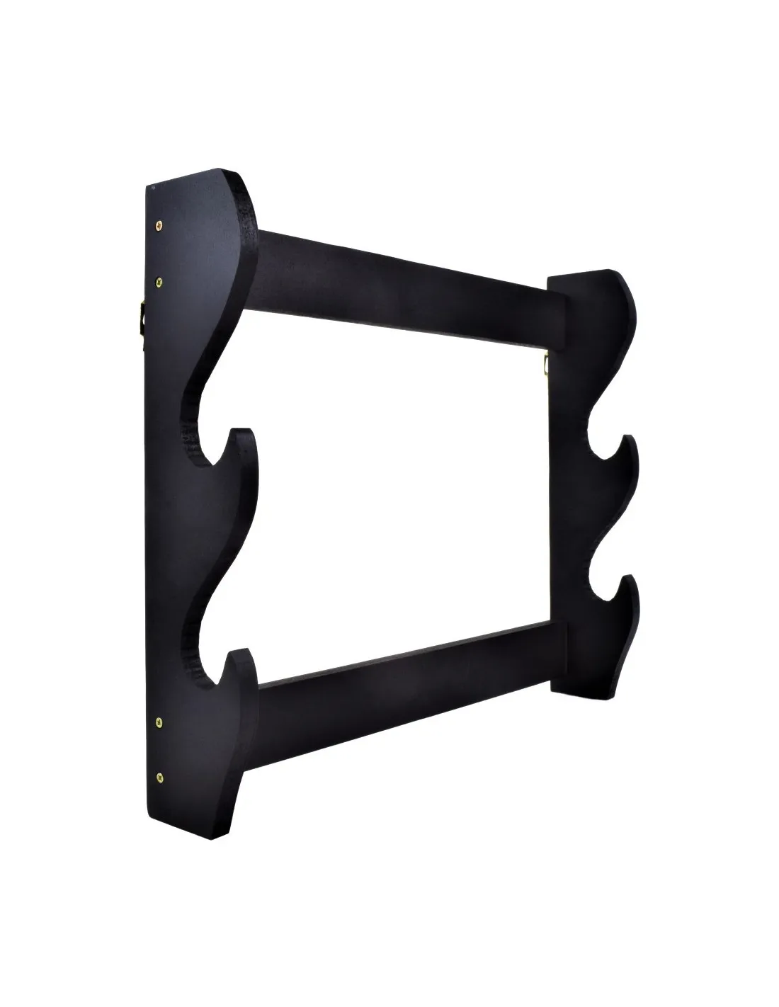 Expositor de pared para 2 katanas