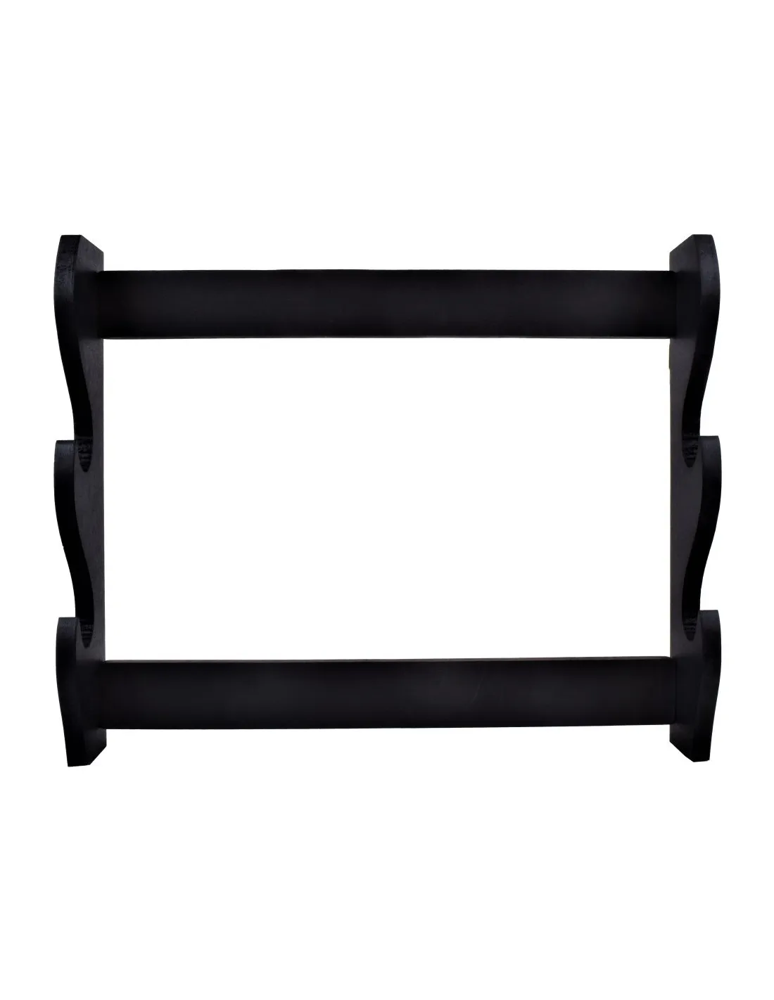 Expositor de pared para 2 katanas