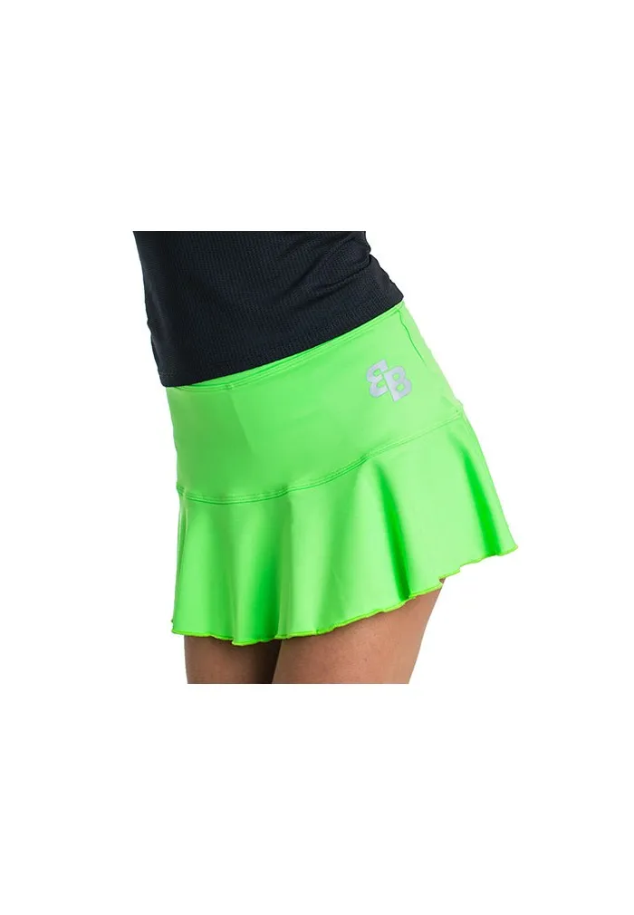 Falda Básica BB Lime Green Fluor