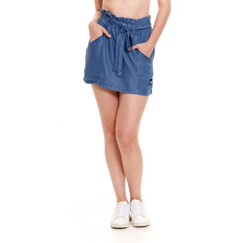 Falda Corta Para Mujer Girbaud
