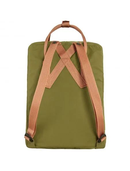 FJALLRAVEN Mochila Kanken Foliage Green/Peach Sand