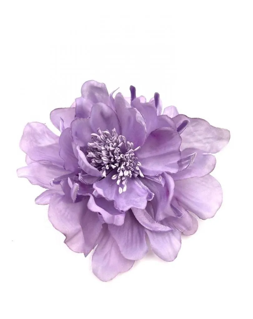 FLORES LILAS DE MODA PARA MUJER ESPECIAL BODA BAUTIZO Y COMUNION