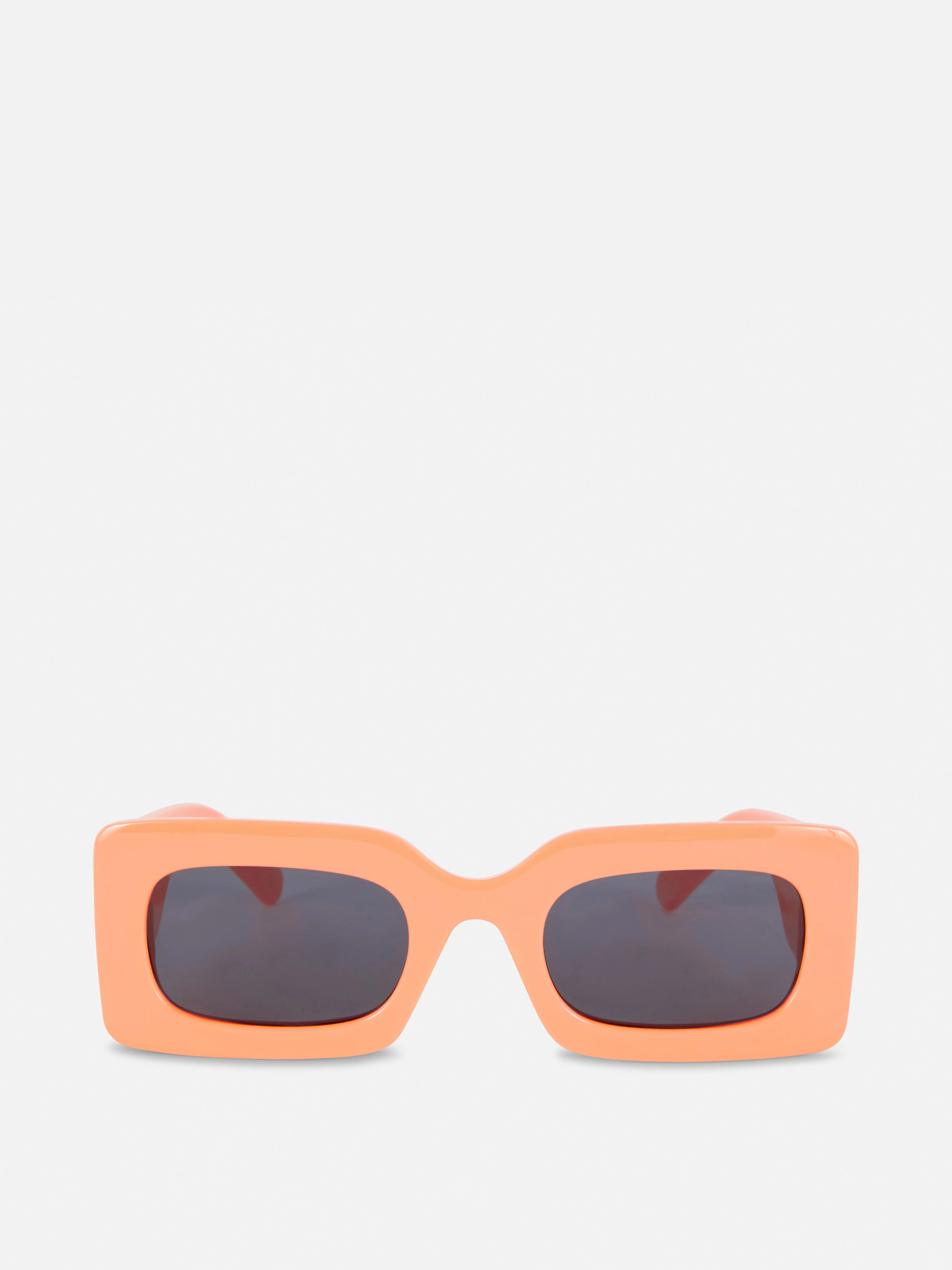 Gafas de sol rectangulares de montura gruesa