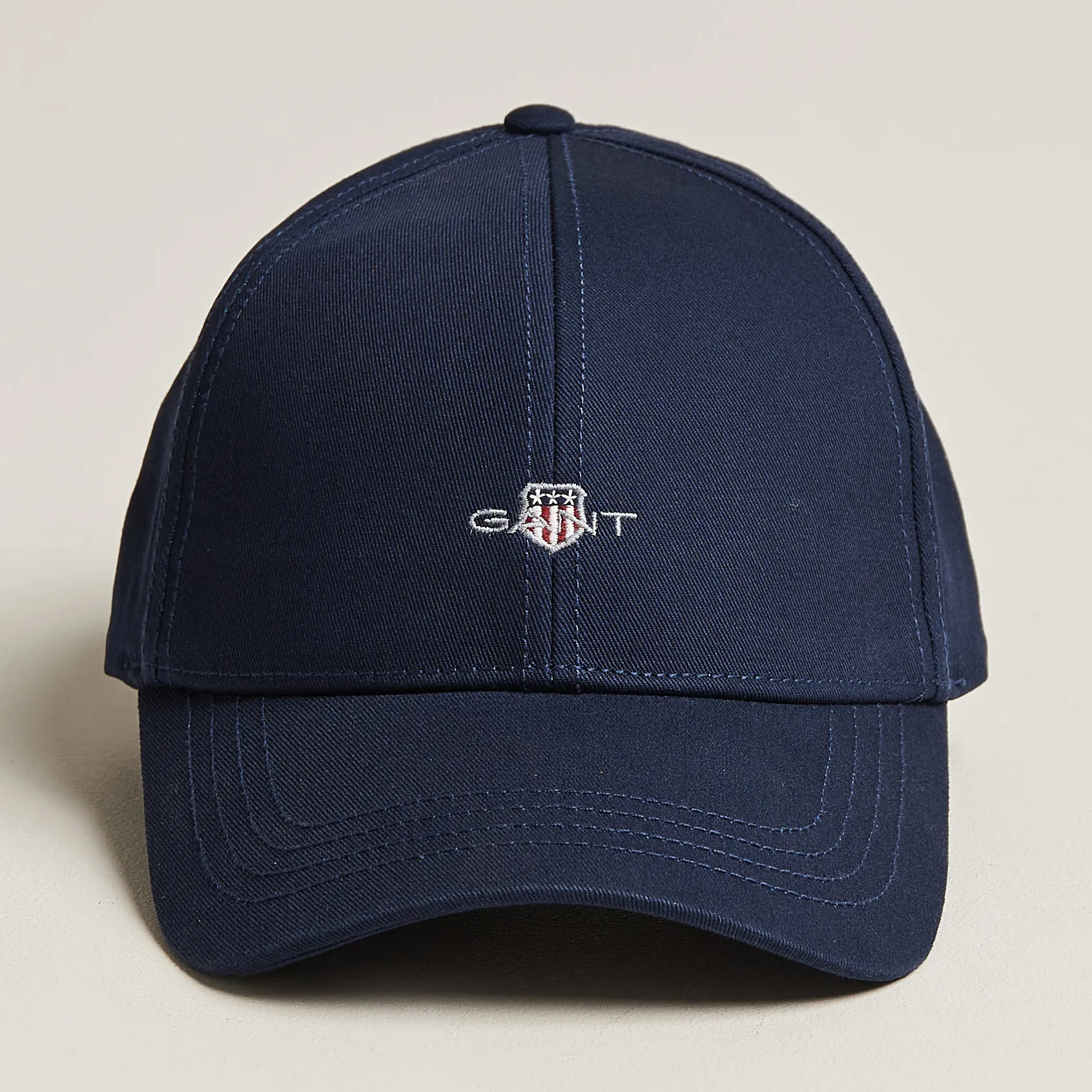 GANT High Cotton Twill Cap Marine