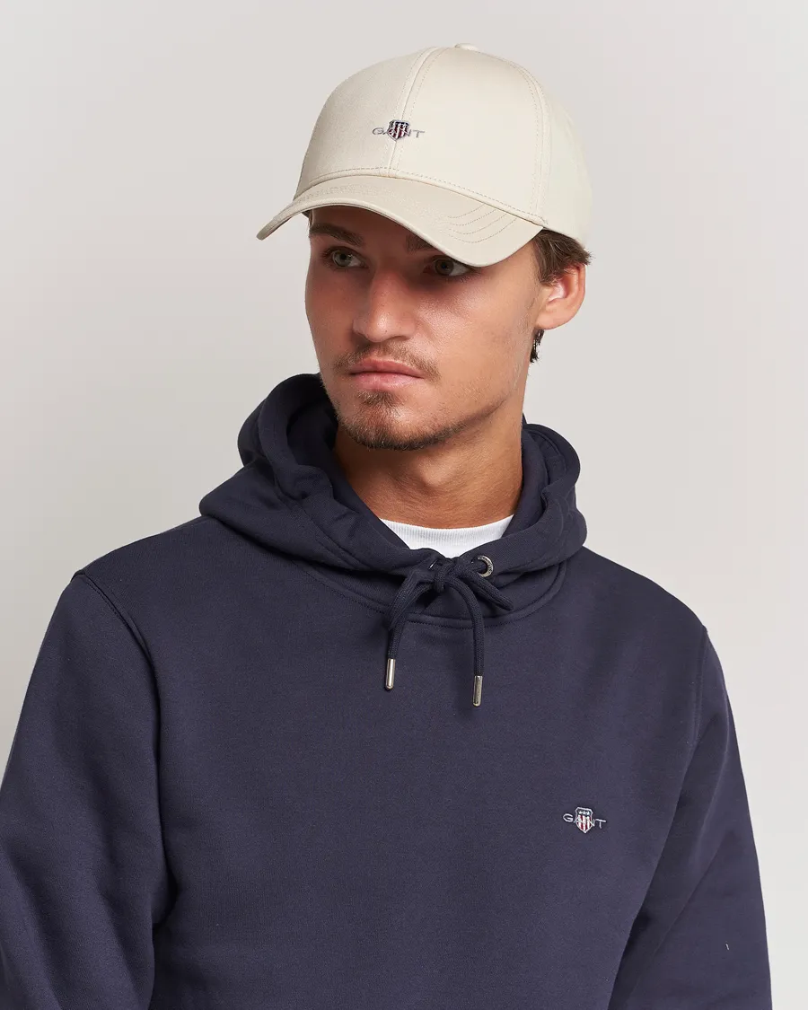GANT High Cotton Twill Cap Putty