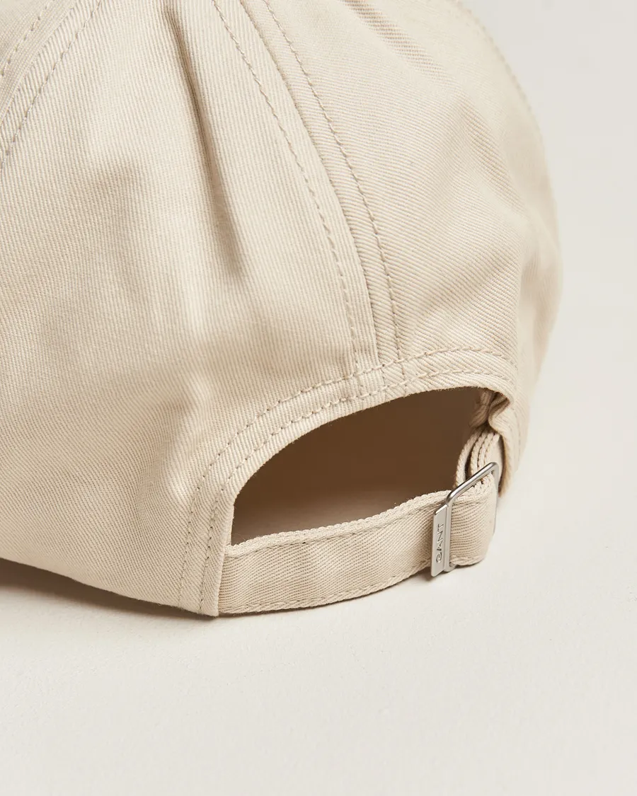 GANT High Cotton Twill Cap Putty