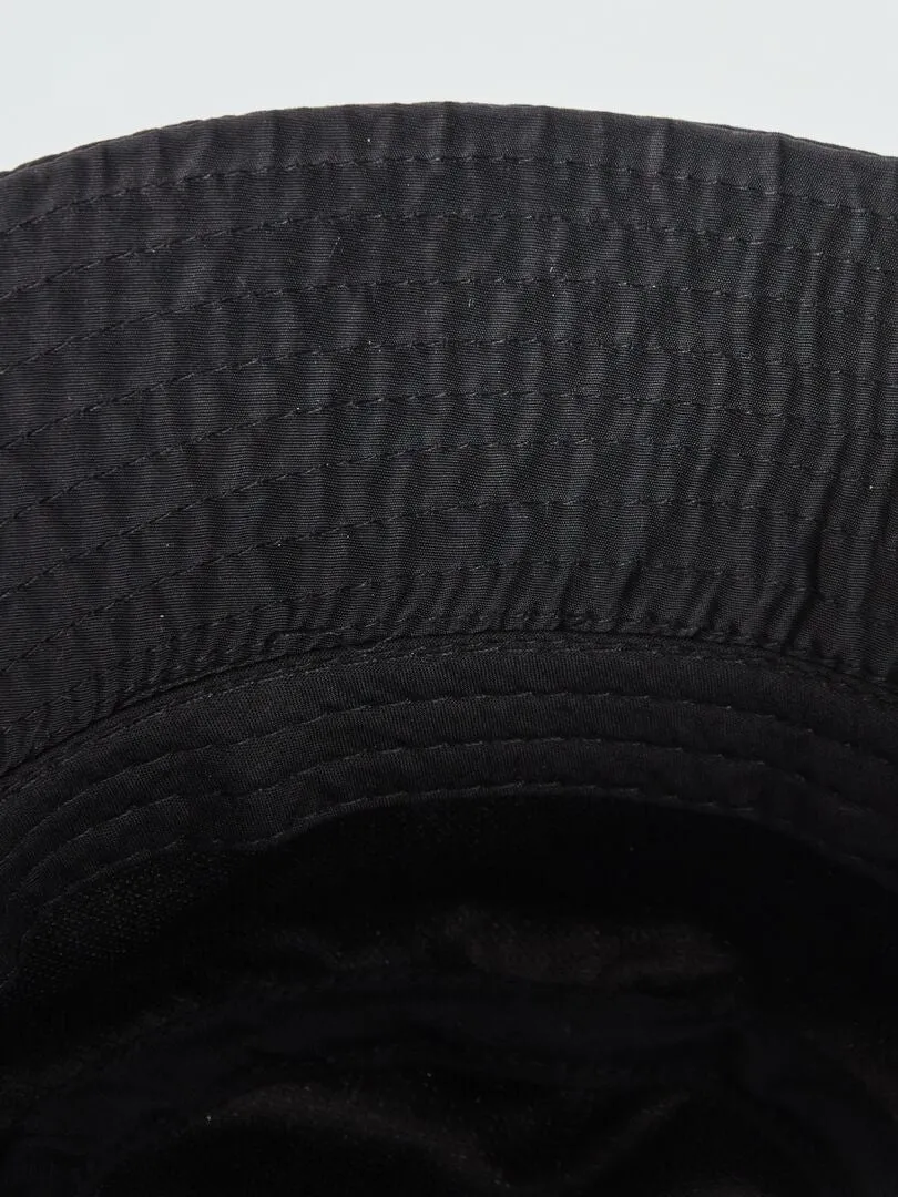 GORRO BUCKET LISO  NEGRO