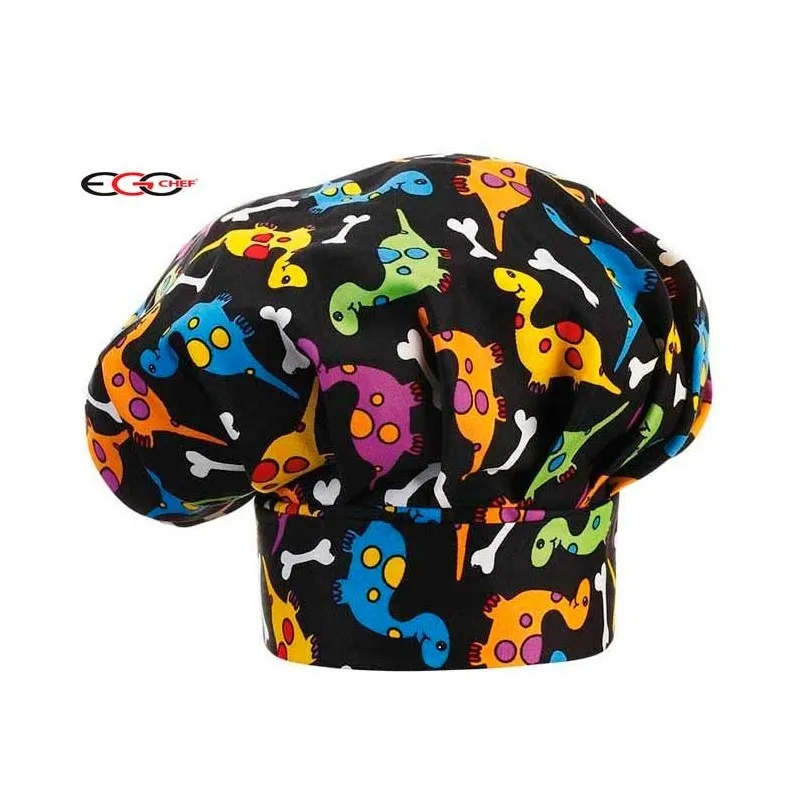 Gorro de cocina Dino