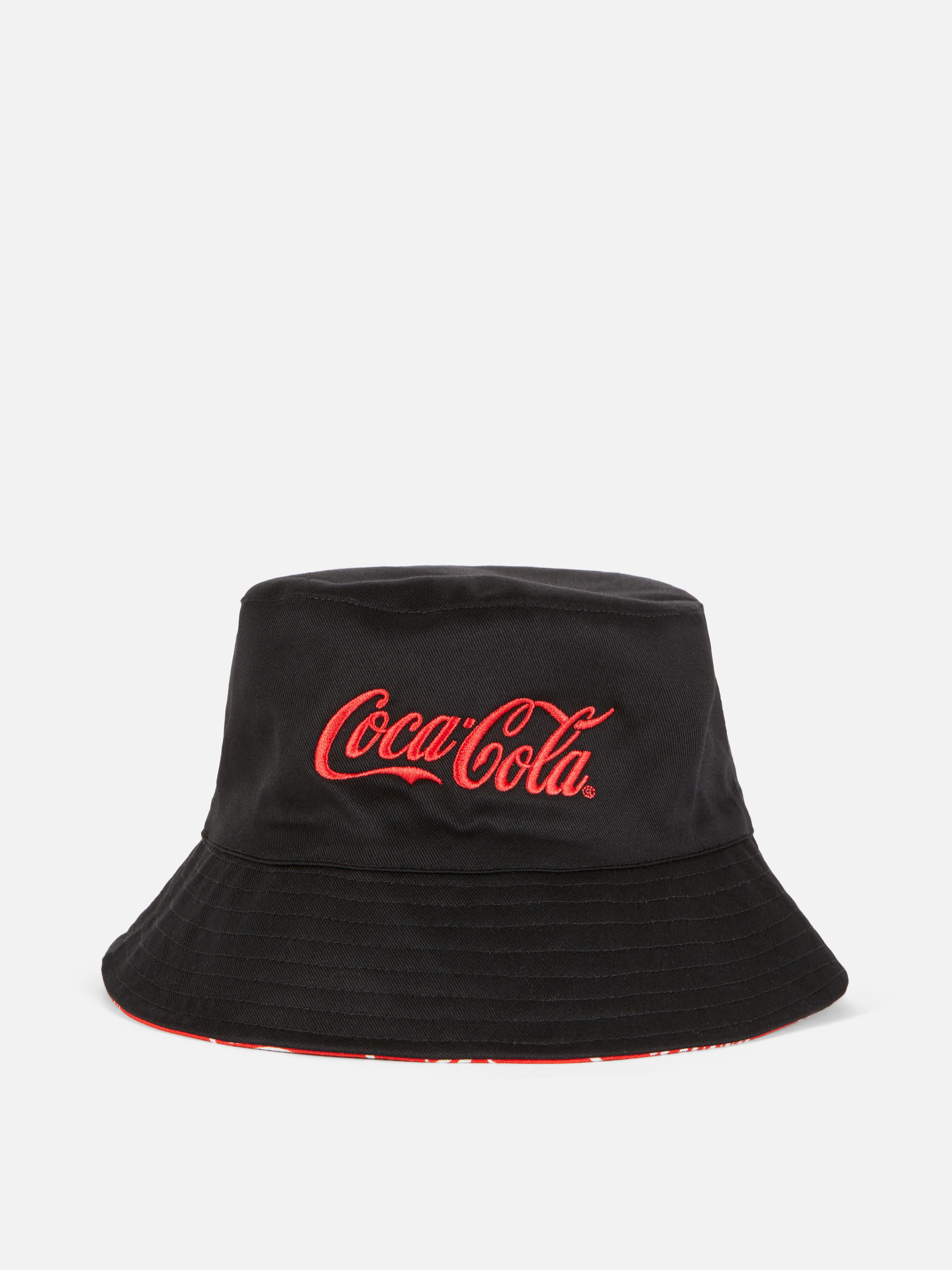 GORRO DE PESCADOR REVERSIBLE DE COCACOLA