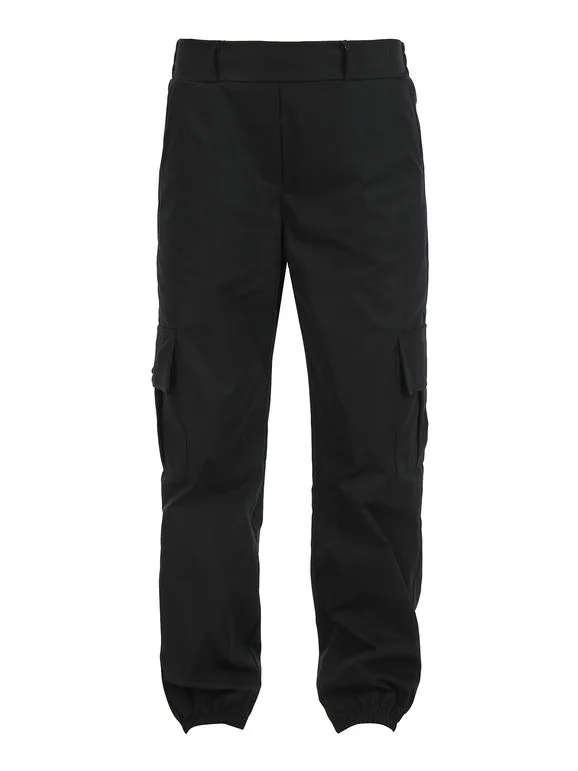 Hdl Milano Pantalón de mujer con grandes bolsillos laterales y puños.