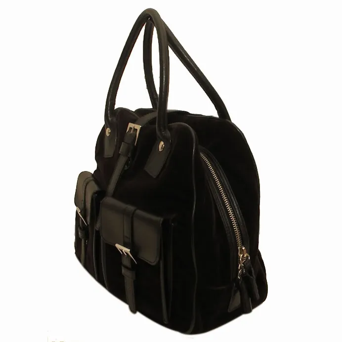 Hogan bolso de terciopelo