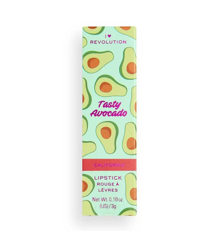 I HEART REVOLUTION  BARRA DE LABIOS TASTY AVOCADO  CALIFORNIA