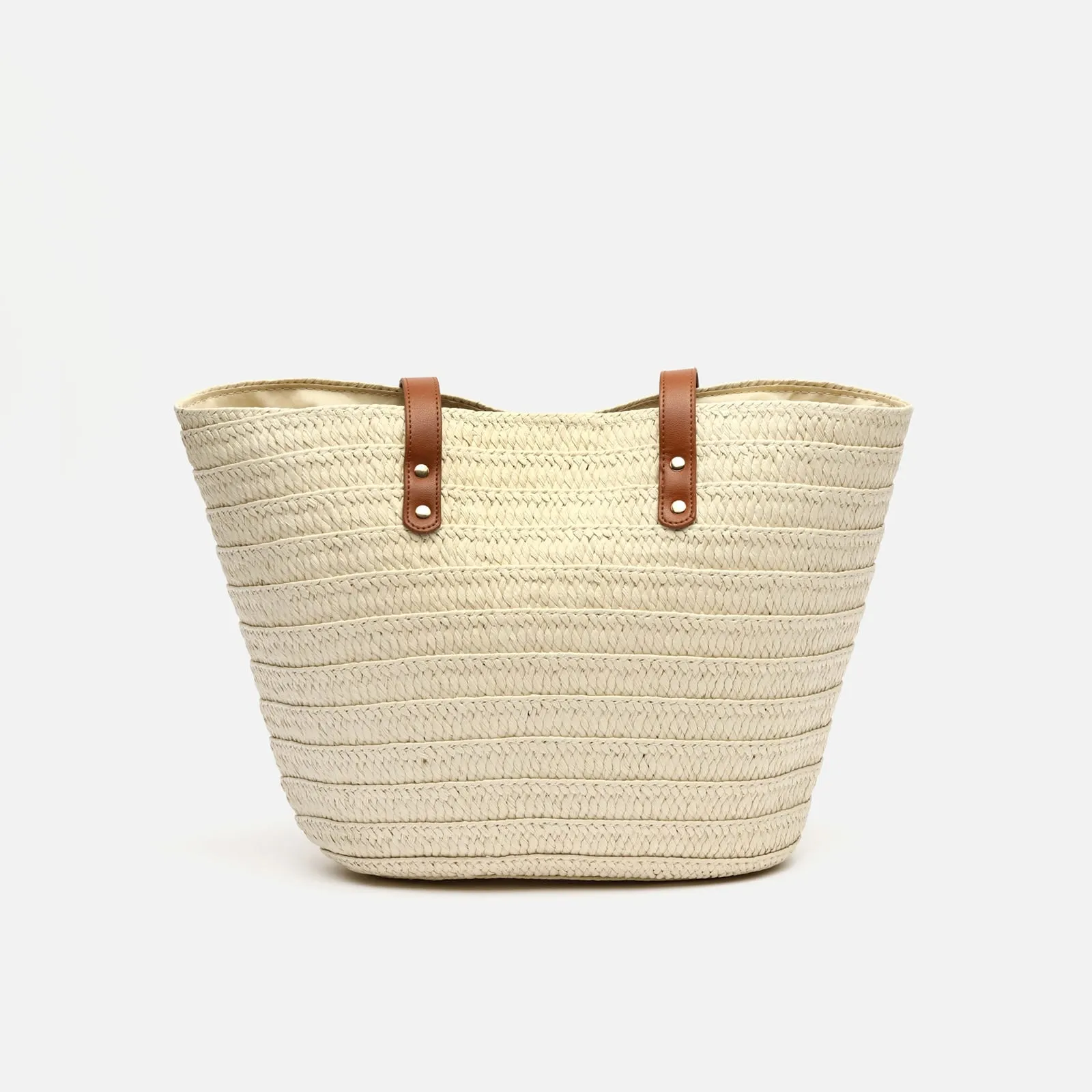 Infinito bolso grande estilo capazo efecto rafia