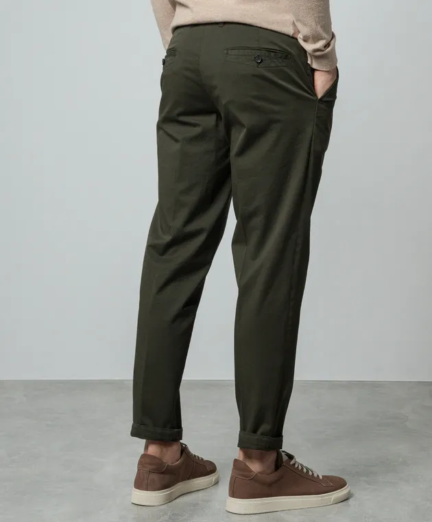 ISAIA Green chinos