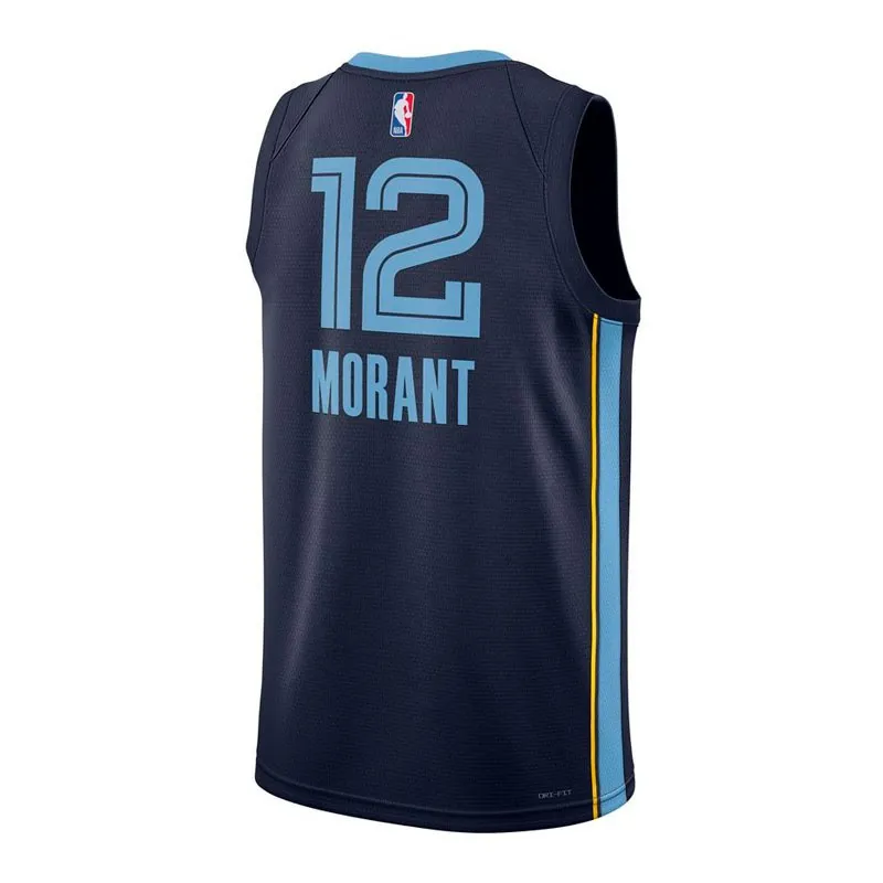JA MORANT MEMPHIS GRIZZLIES ICON EDITION SWINGMAN JERSEY (JUNIOR)