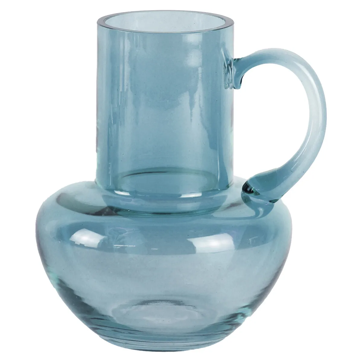 Jarrón cristal con asas