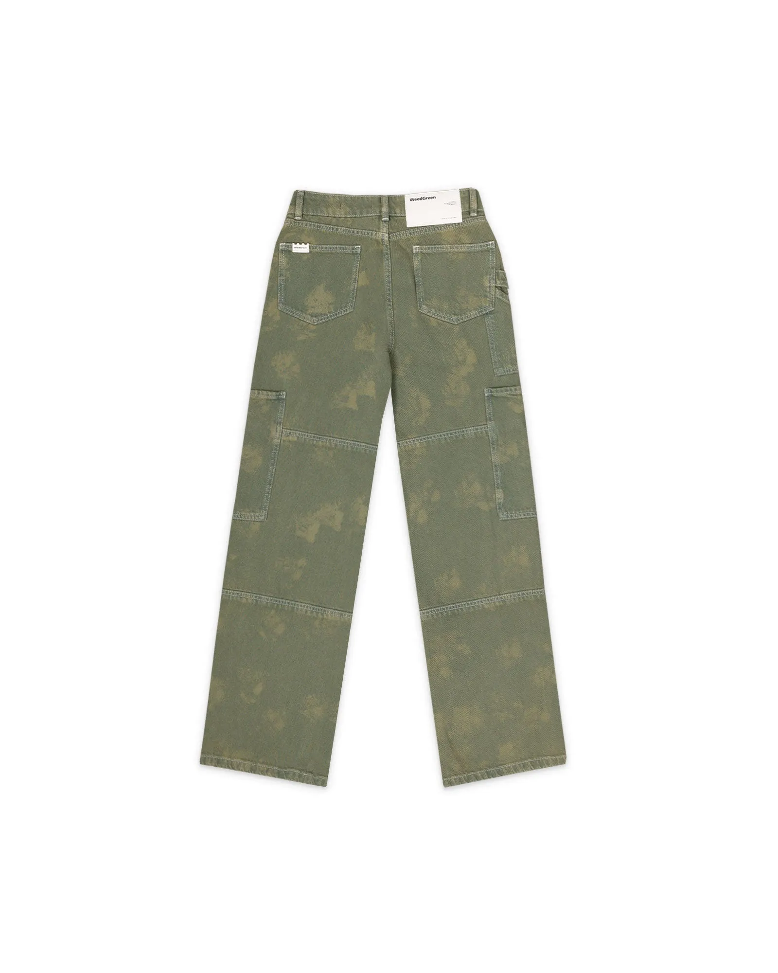 JEAN CARPENTER SEAM WOMEN WEEDGREEN VERDE