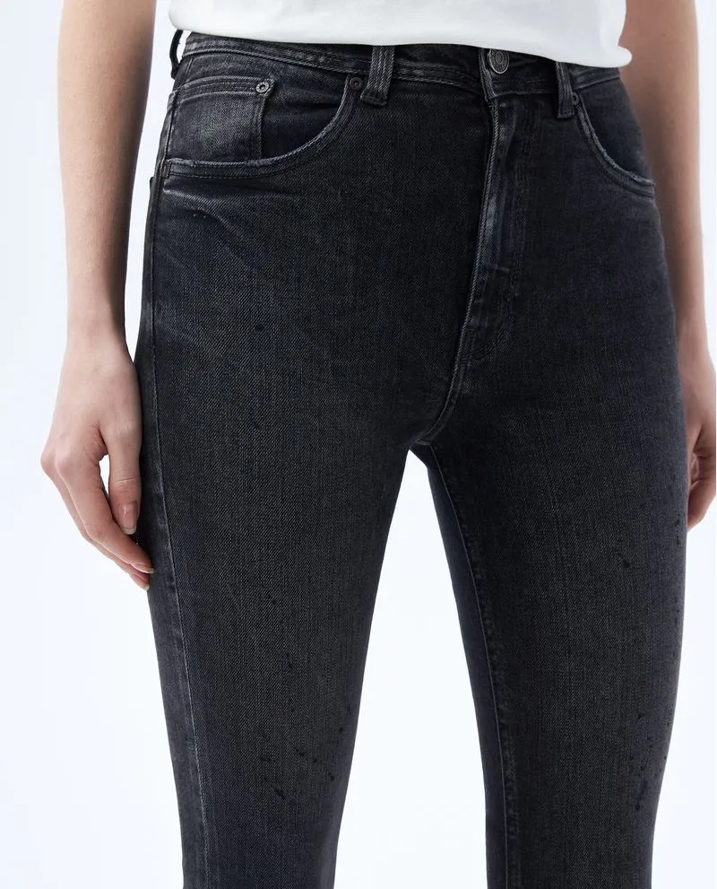 Jean Jegging fit tiro súper alto para mujer
