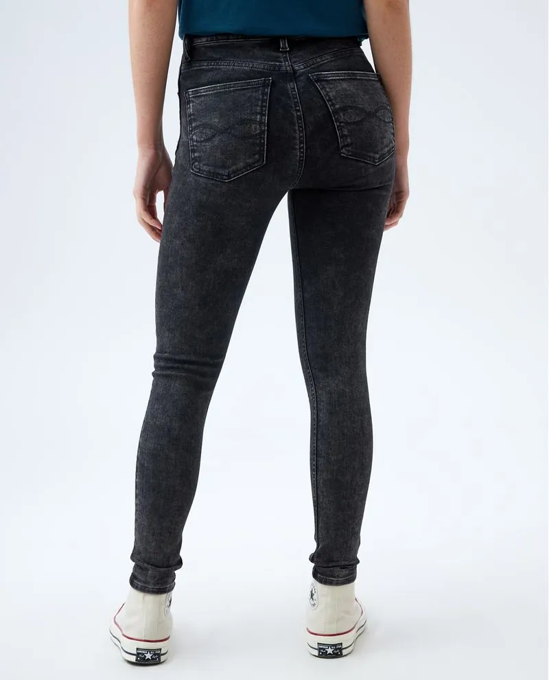 Jean Jegging tiro súper alto para mujer