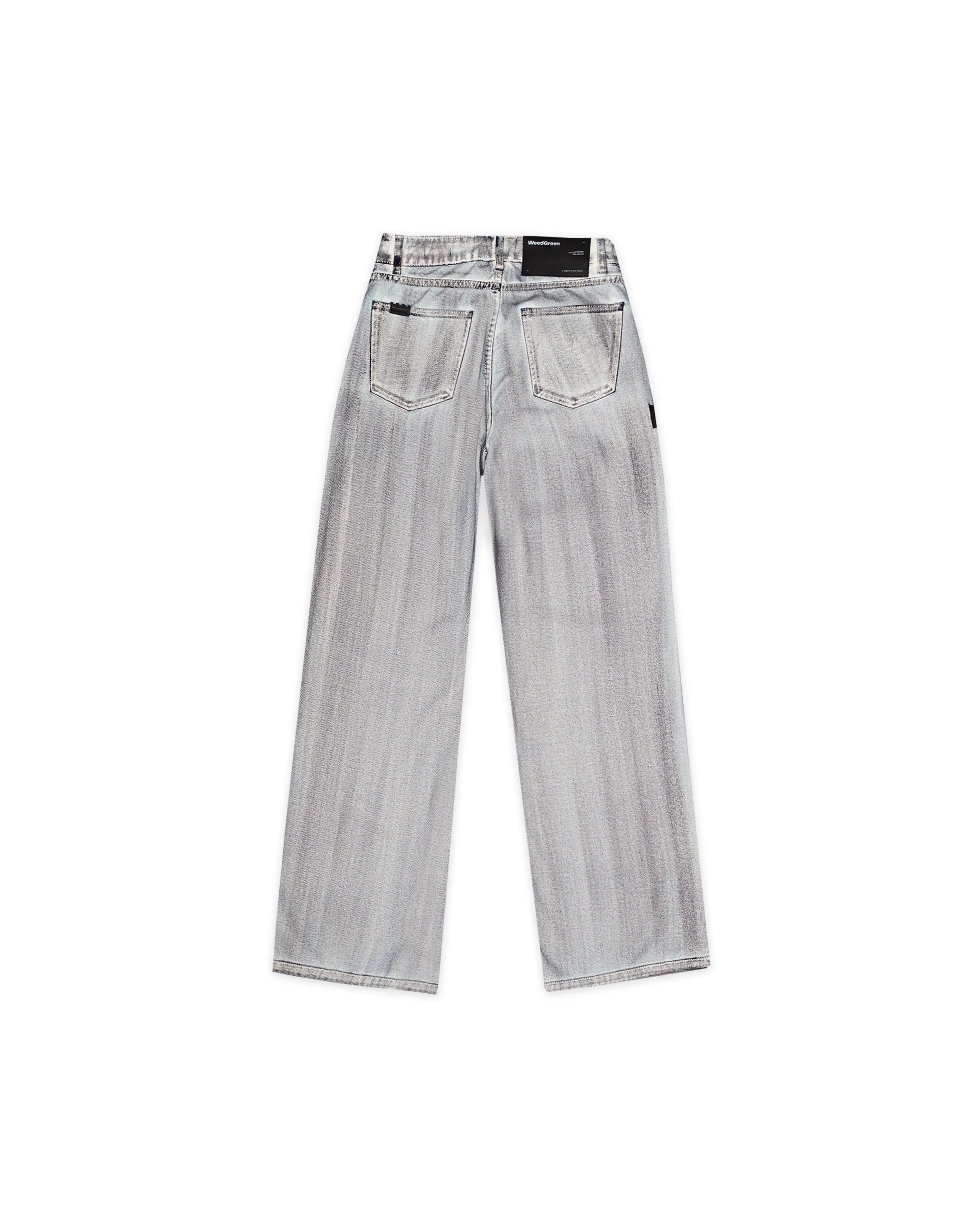 JEAN RECTO MUJER  777 BLANCO EFECTO NEGRO