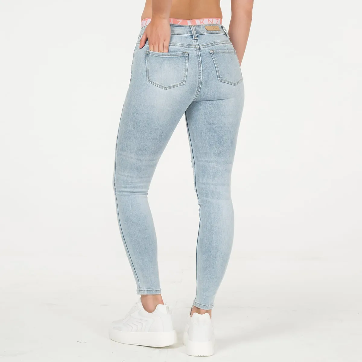 Jean Skinny Pretina Elastica Alix