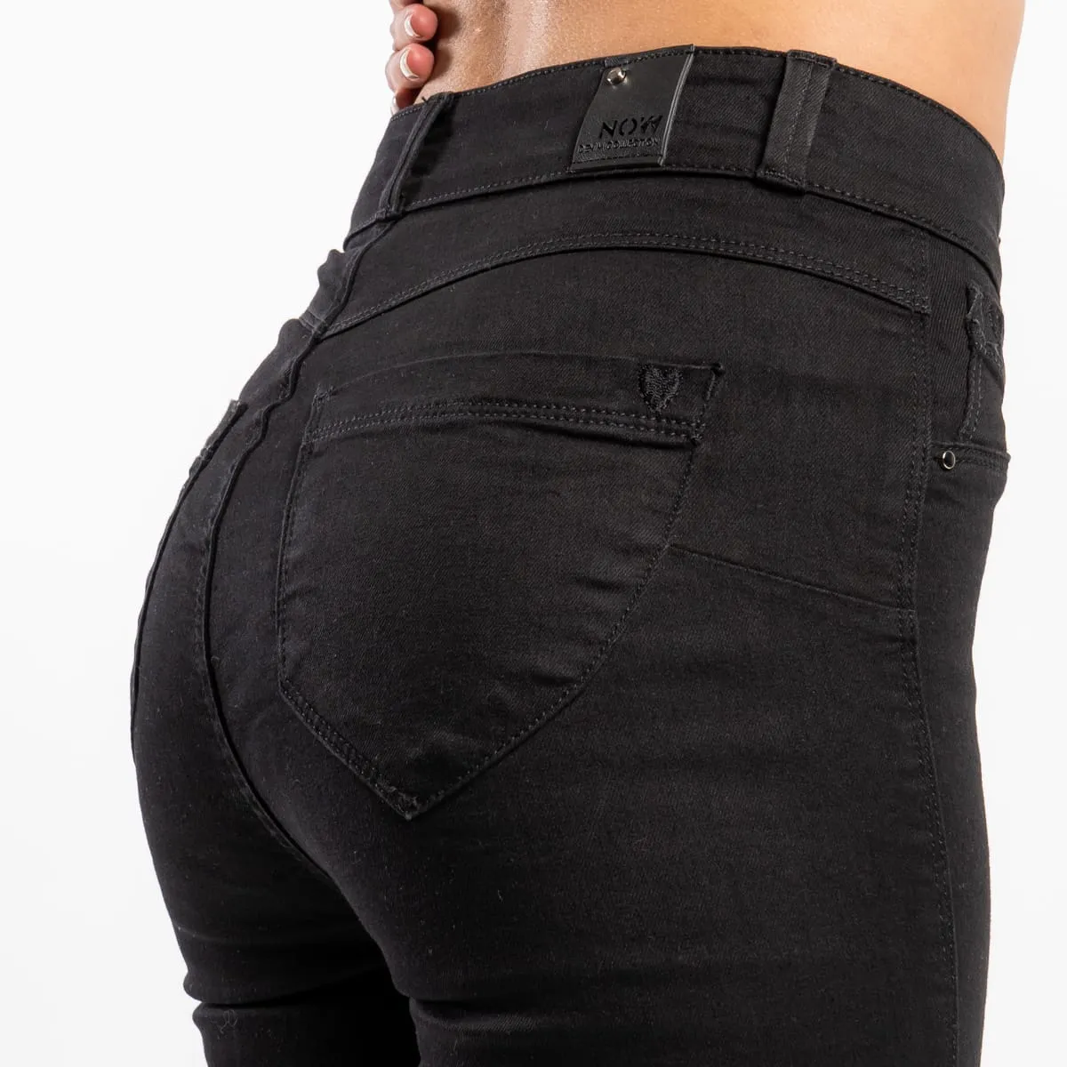 Jean Skinny Tiro Alto Now Pk Brahma