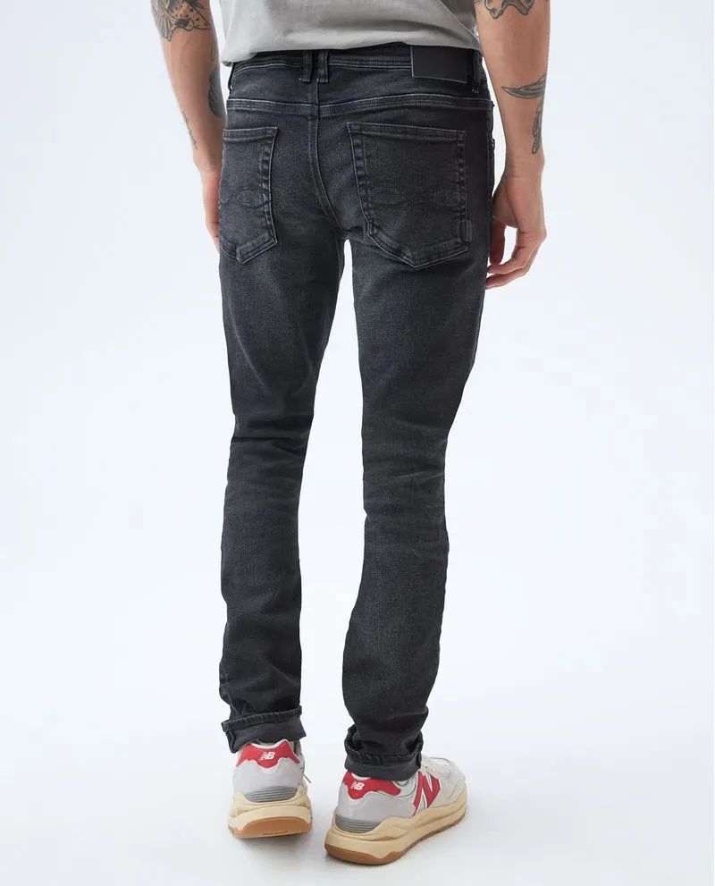 Jean Slim negro para hombre