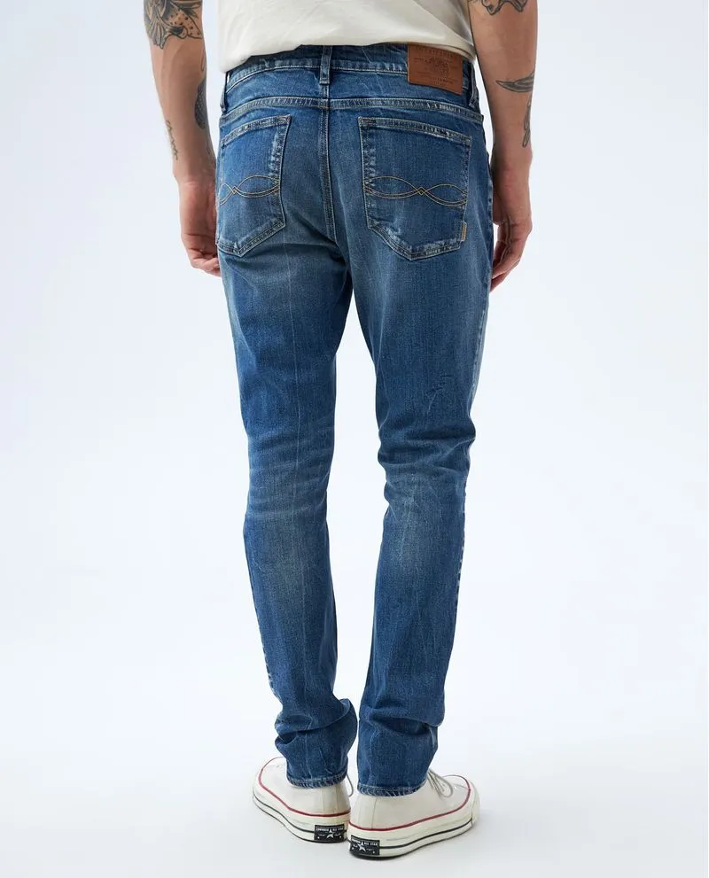 Jean Tapared con roto para hombre