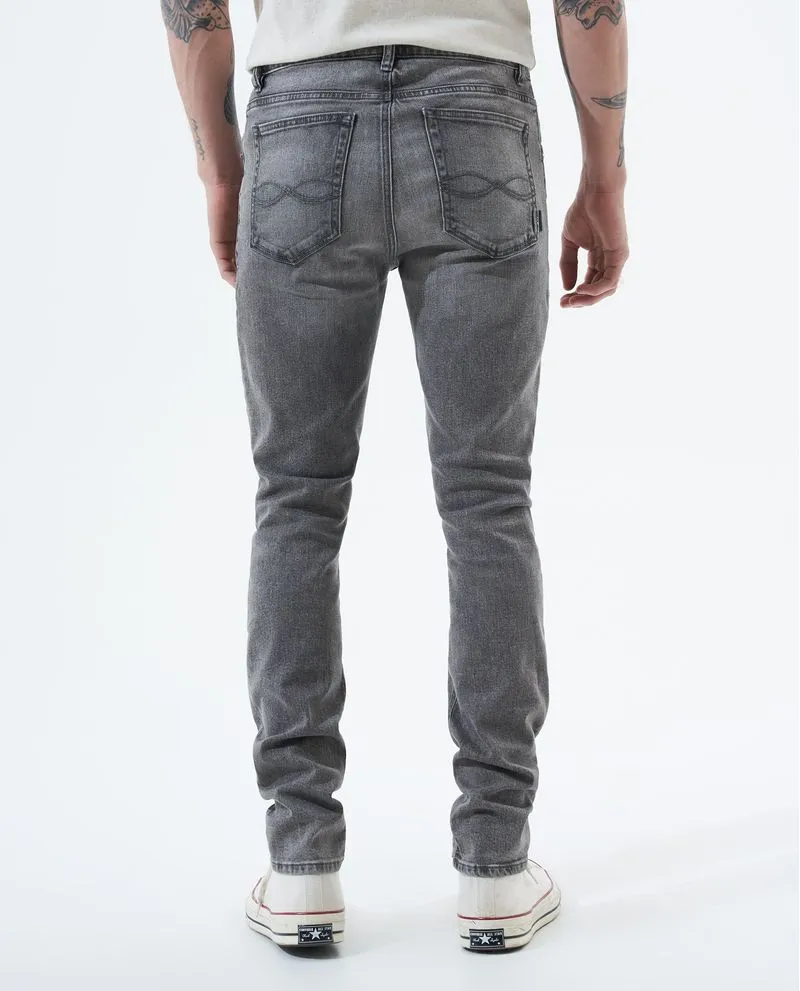 Jean Tapered fit gris para hombre