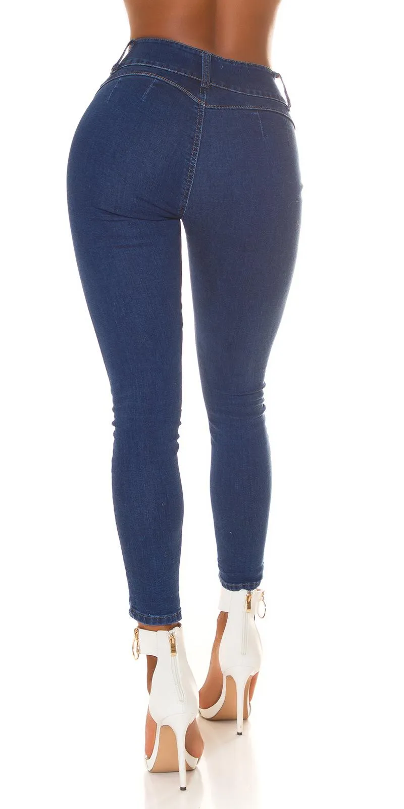 JEANS BáSICOS DE CINTURA ALTA PUSHUP