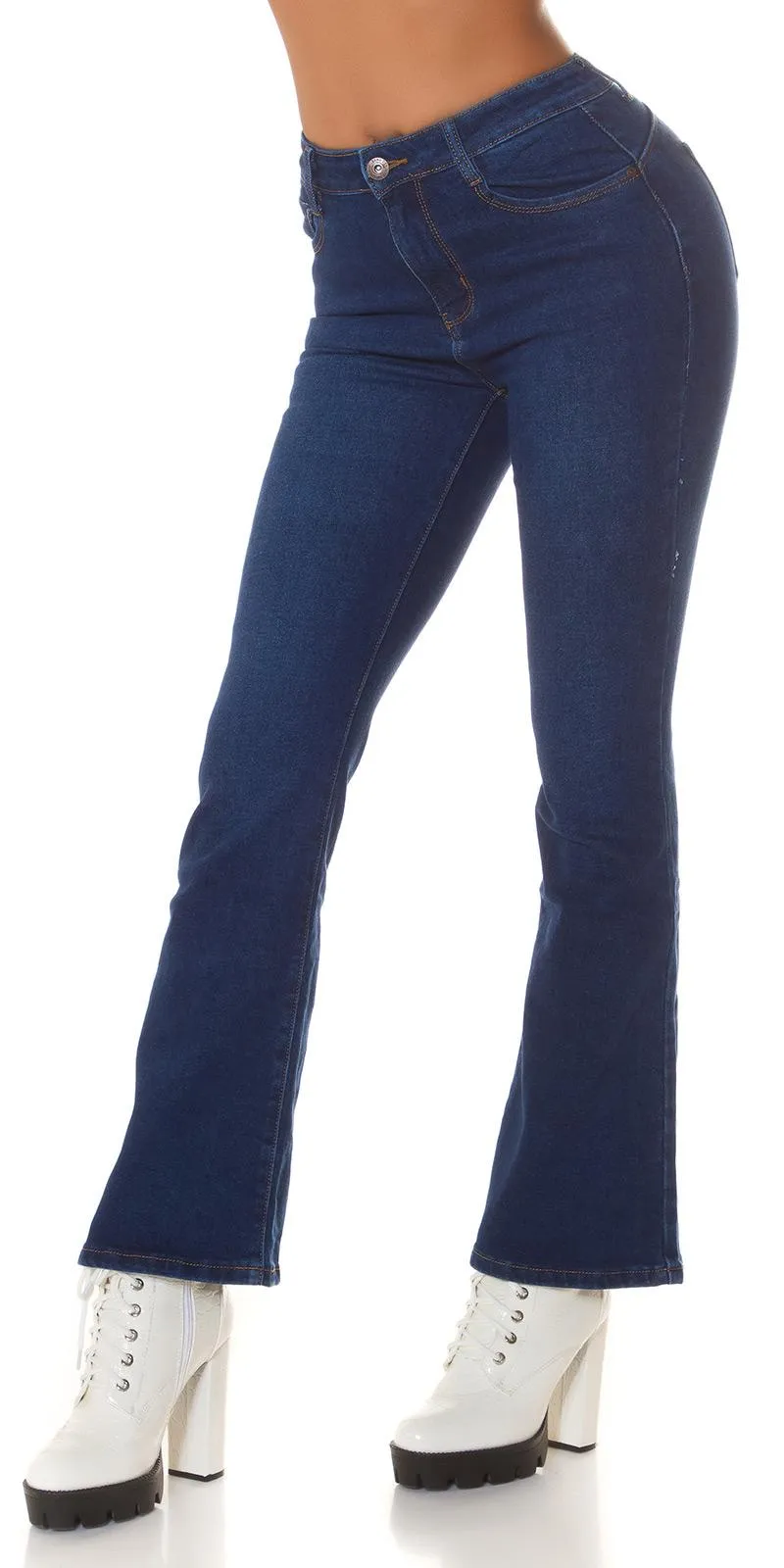 Jeans Push up acampanado de mujer