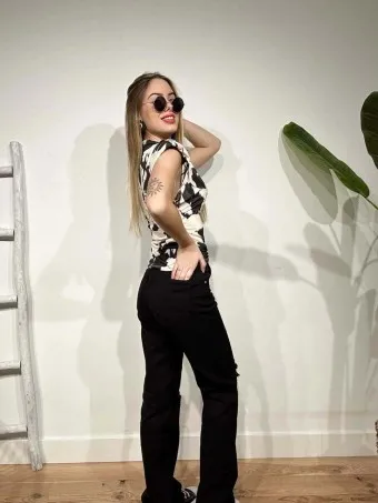 Jeans Ripped JILLSTONE Negro