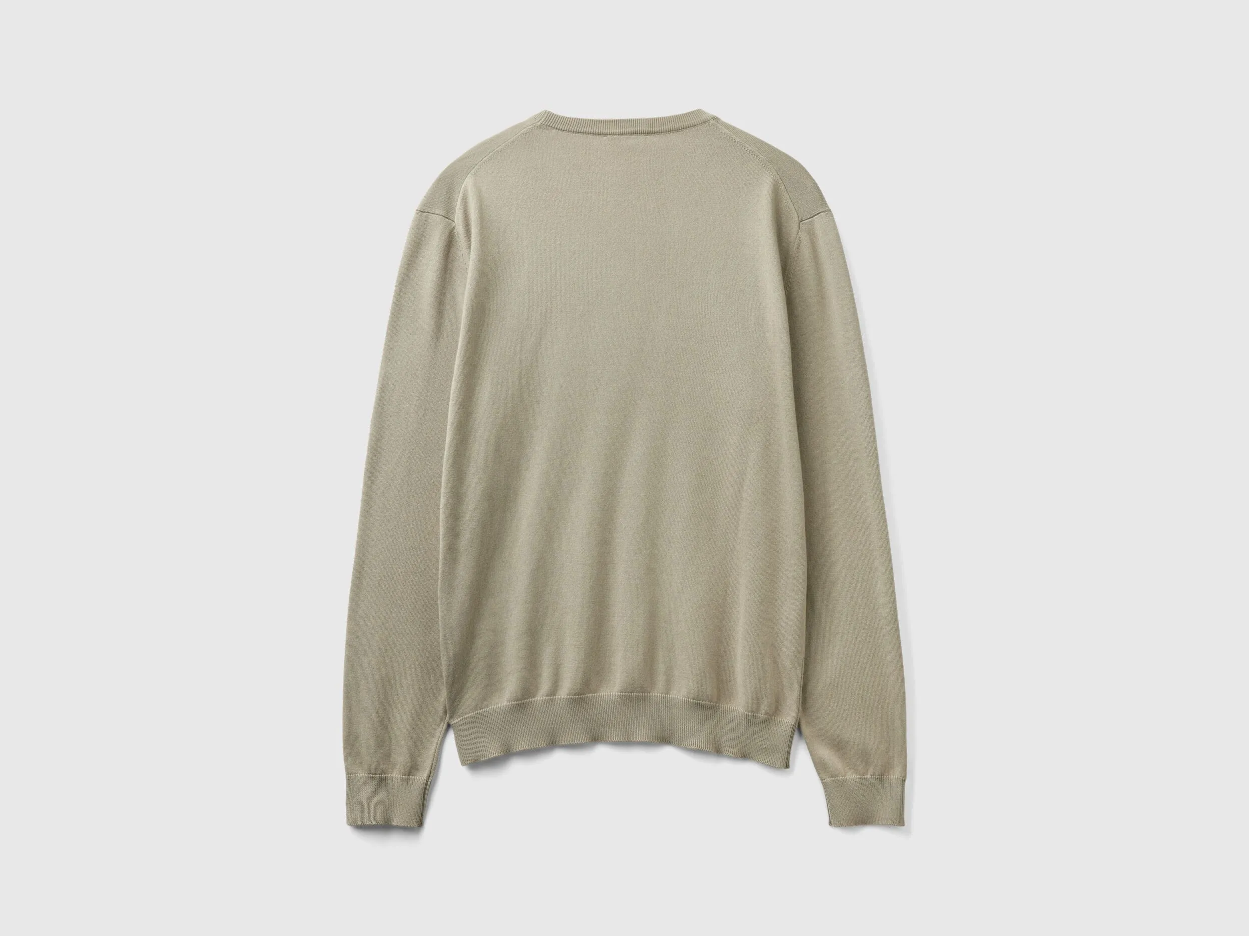 Jersey de cuello redondo de 100% algodón