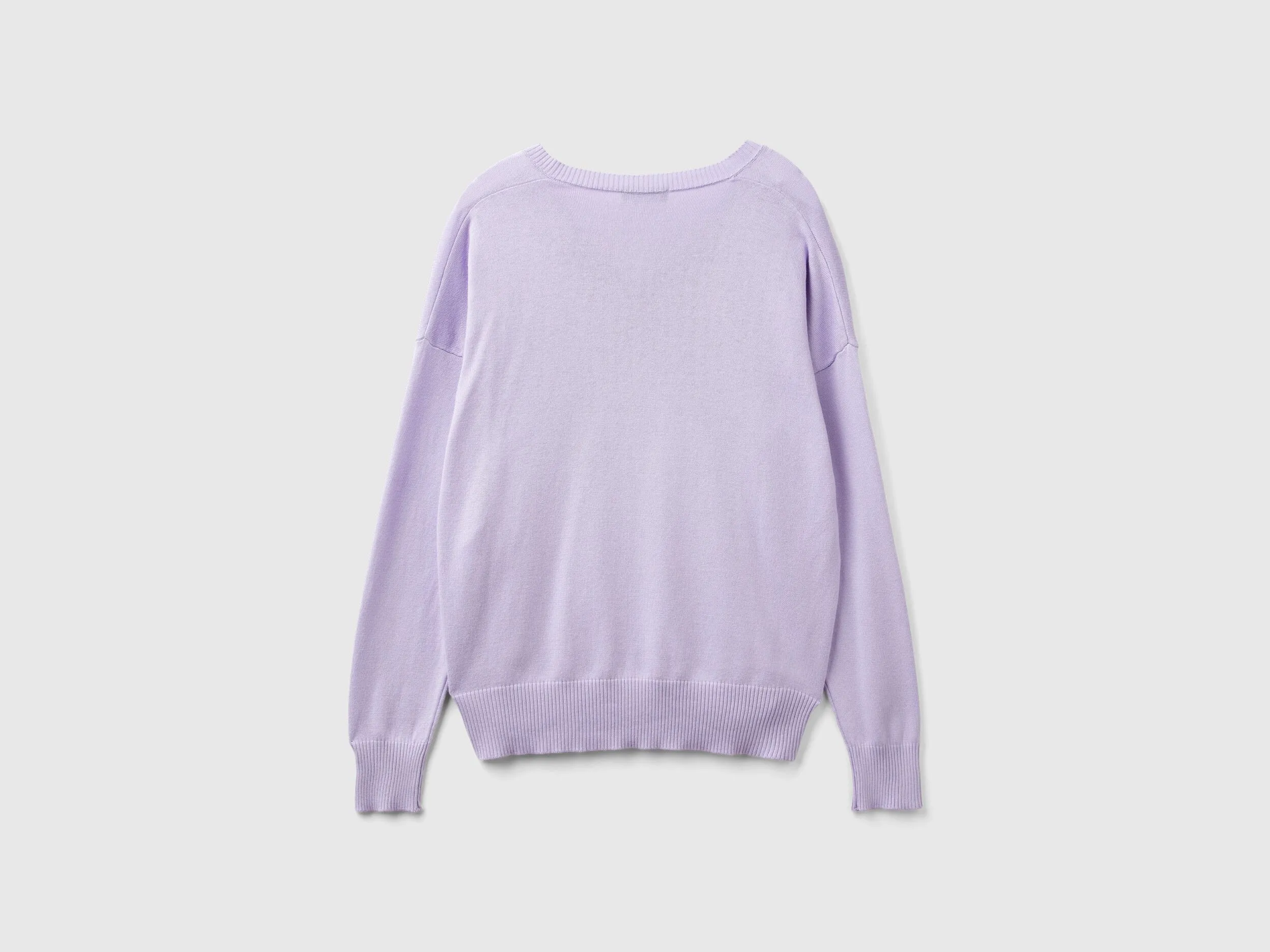 Jersey de Modal® mixto con escote de pico