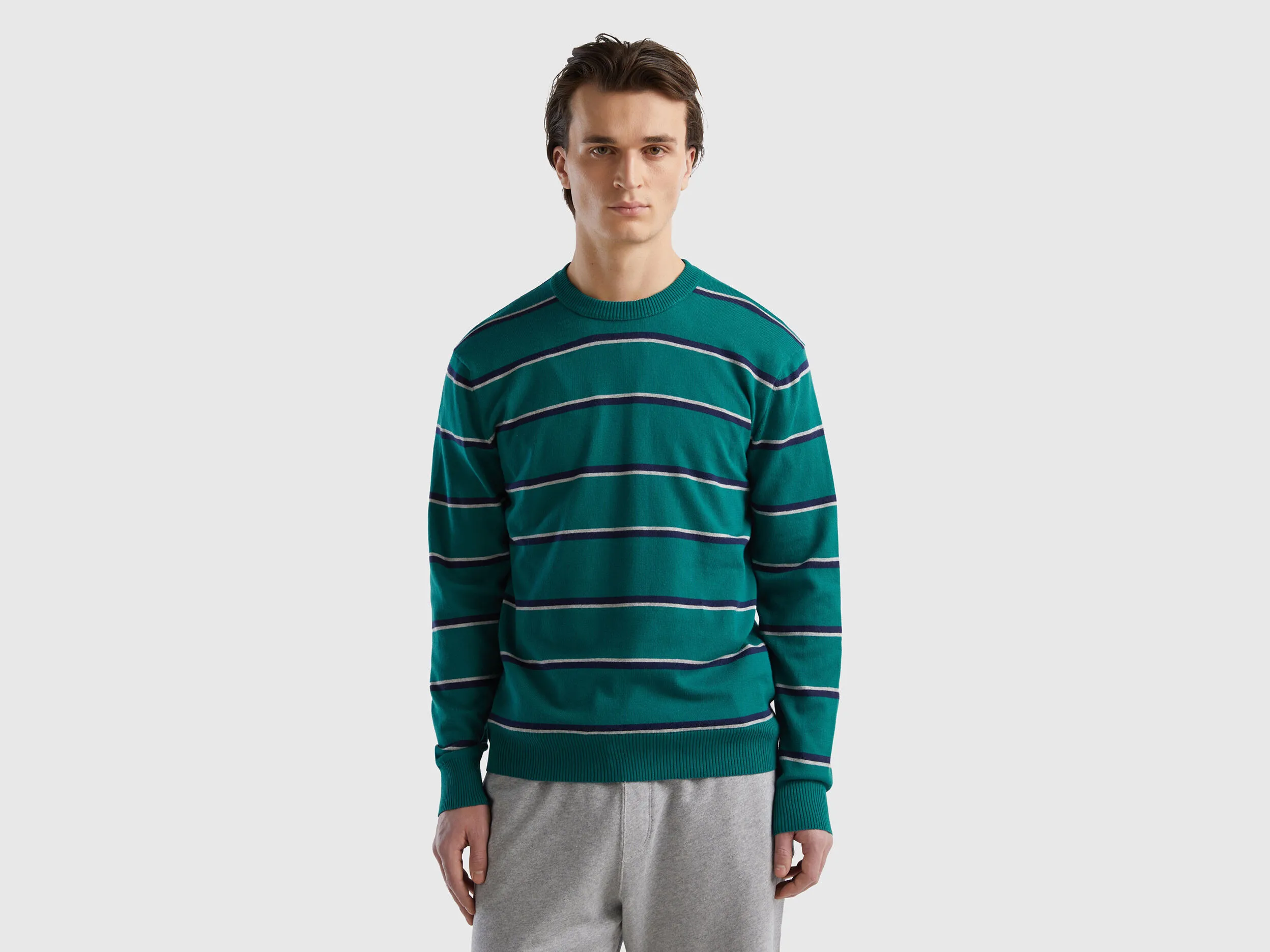 Jersey de rayas de 100 % algodón