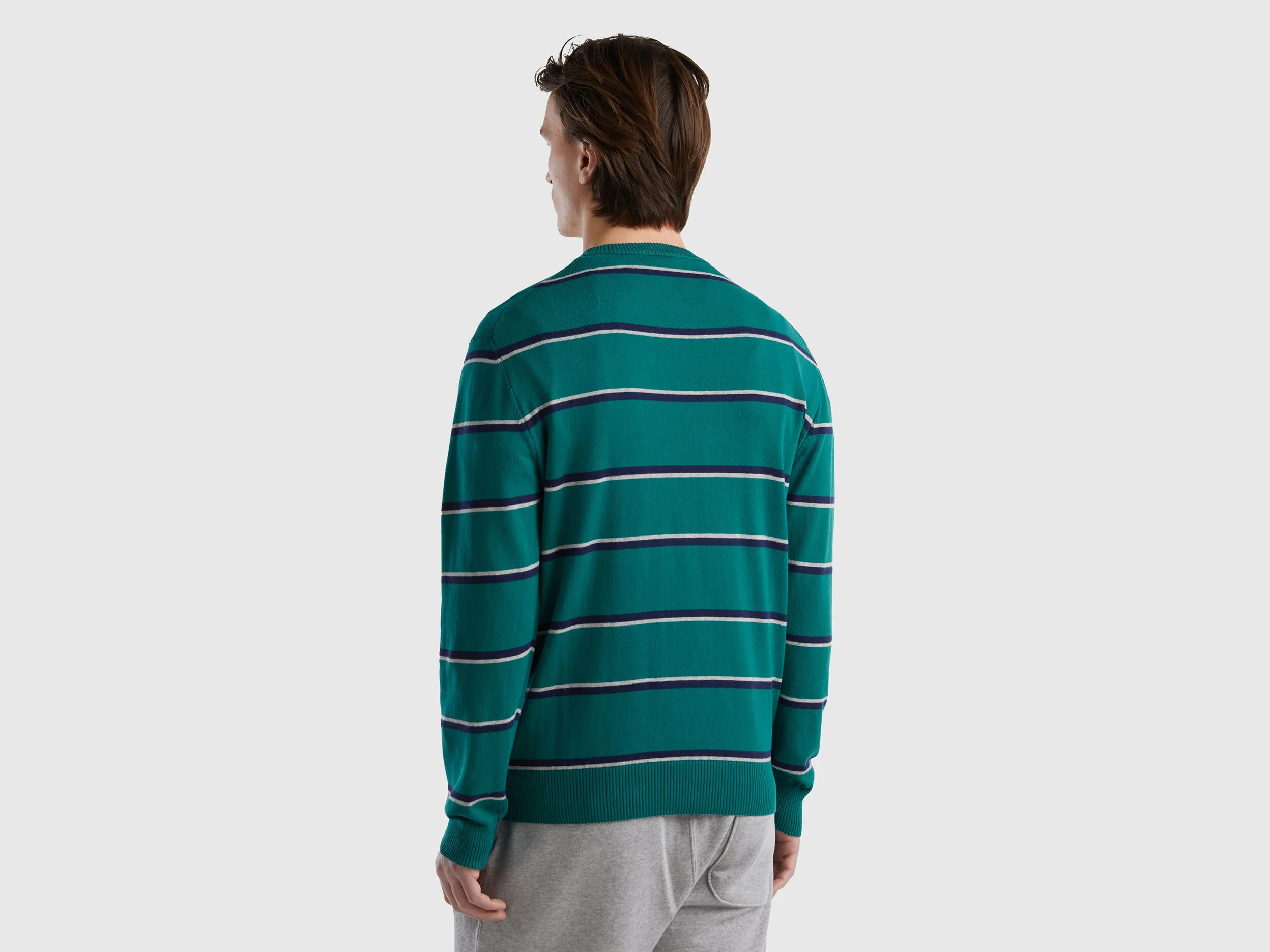 Jersey de rayas de 100 % algodón
